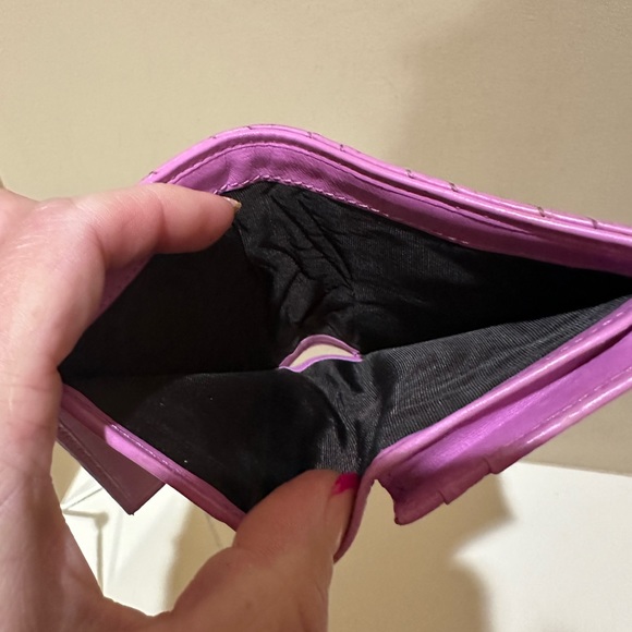 Gucci Pink Chevron Marmont Wallet - Picture 11 of 11